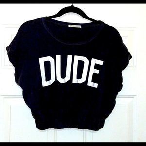 💸🛍️💲A L E 🛍️💸

• ‘Dude’ Crop top